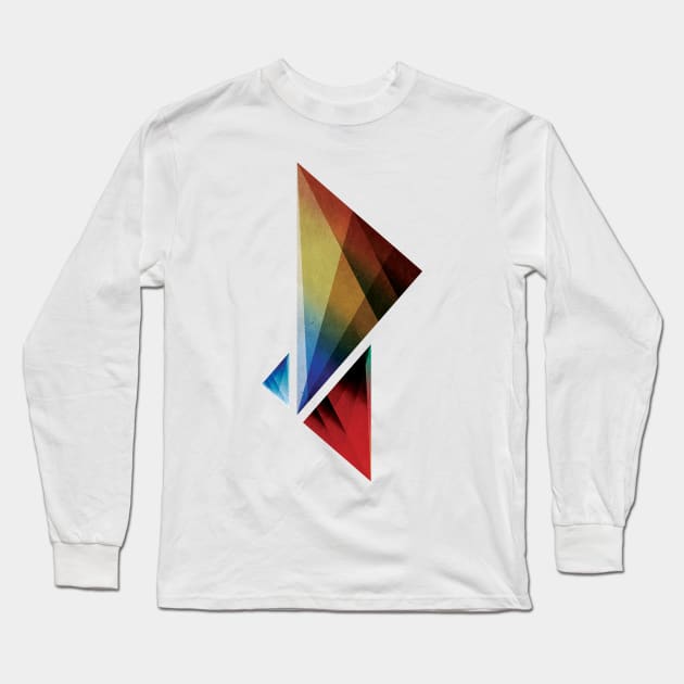 Triangularity Means we Dream in Colors Long Sleeve T-Shirt by barrettbiggers